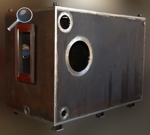 Enceinte à vide Photo de l'enceinte à vide